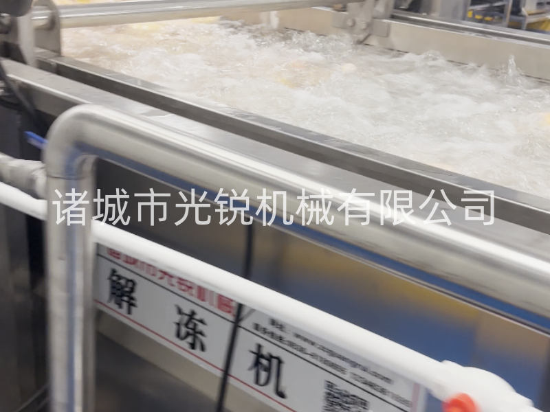 凍鴨加工不用愁！一站式解凍清洗分割流水線，效率翻倍！